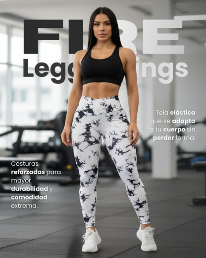 Leggins marmolizados